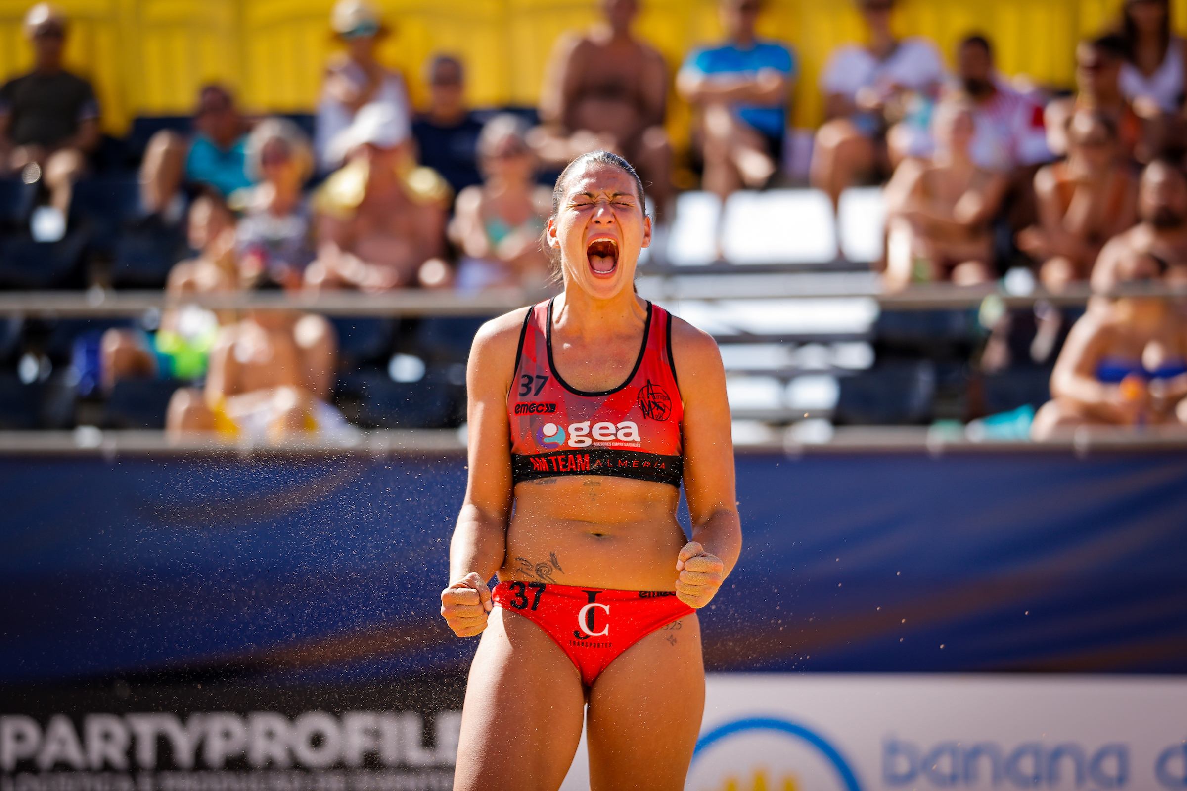 Humans of beach handball: Asun Batista