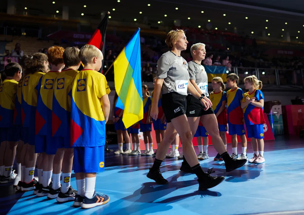 Antic and Jakovljevic to whistle Women's EHF EURO 2024 final