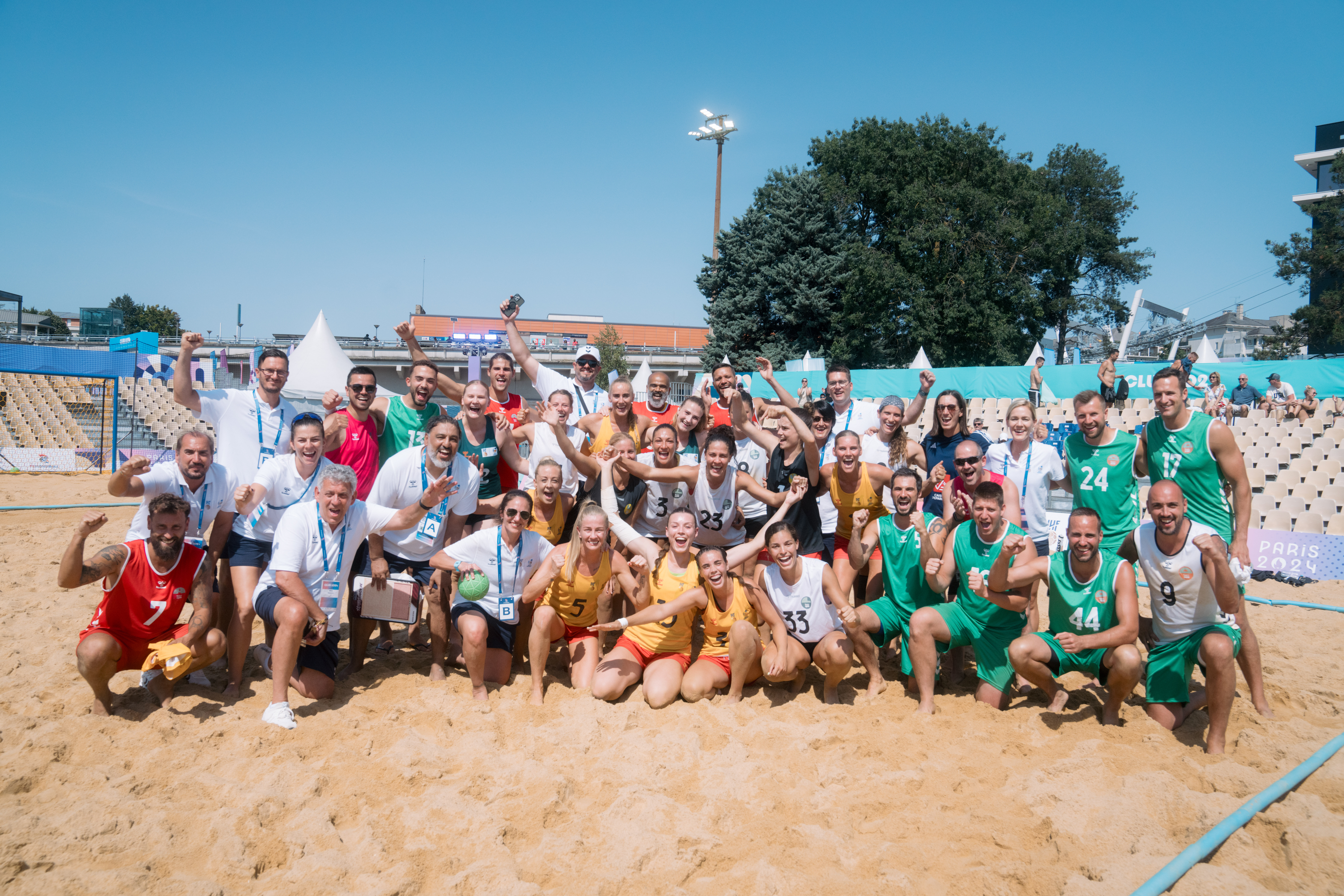 Humans of Beach Handball Line Berggren Larsen